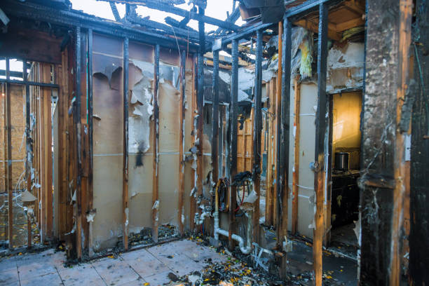 Professional Emergency Fire Cleanup technician working in Remlap, AL